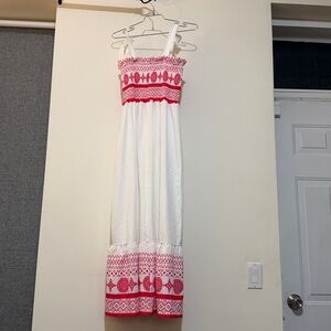 Commense | Smocked Maxi Dress M